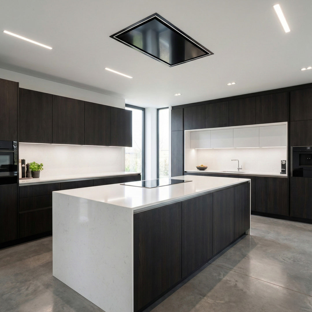 Caporra - Ceiling Cooker Hood - Luxair Cooker Hoods Limited