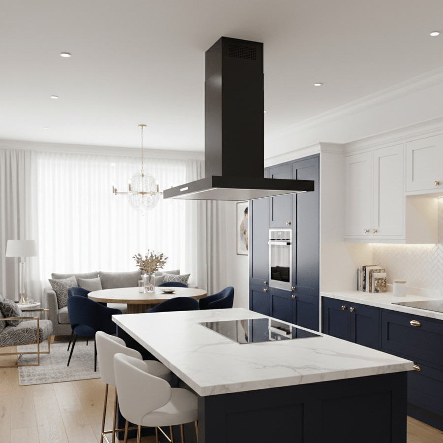 Caporra - Island Cooker Hood - Luxair Cooker Hoods Limited