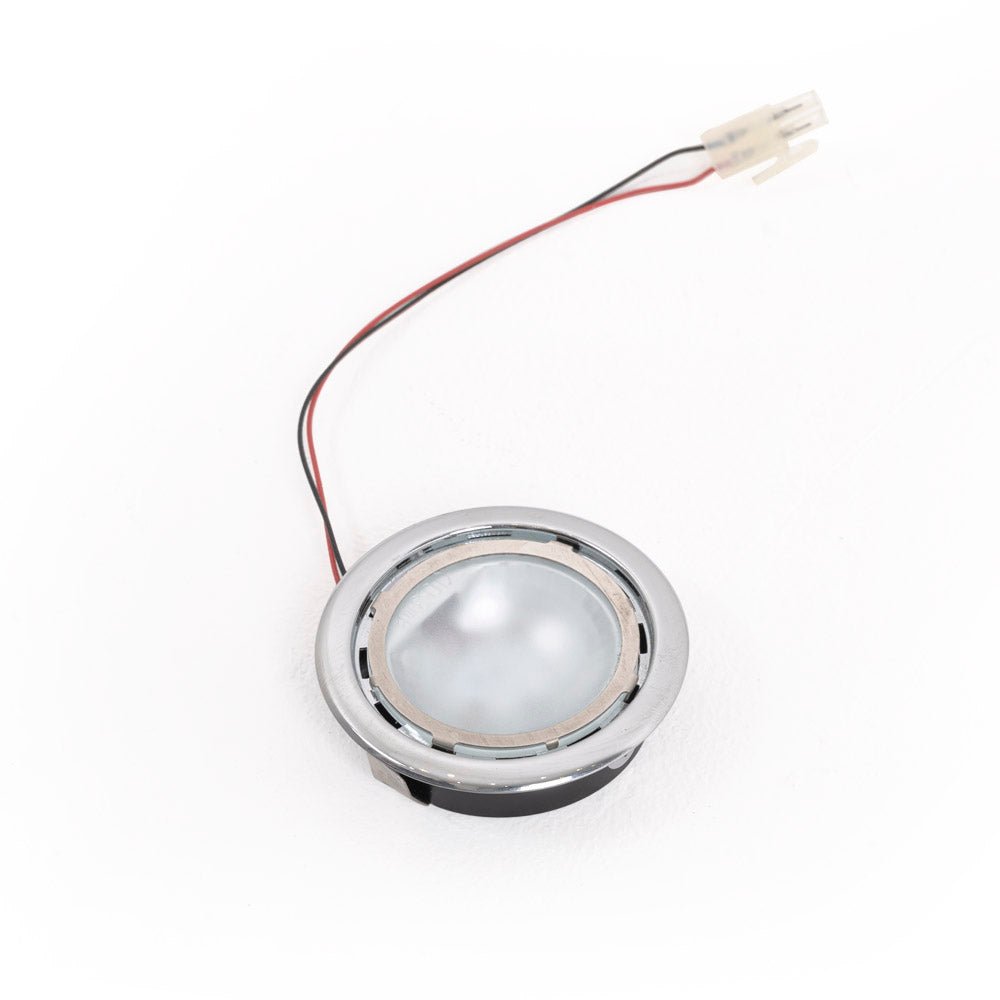 LED Light Fitting 1.2W 5500K - Polished Steel - Luxair Cooker Hoods Limited