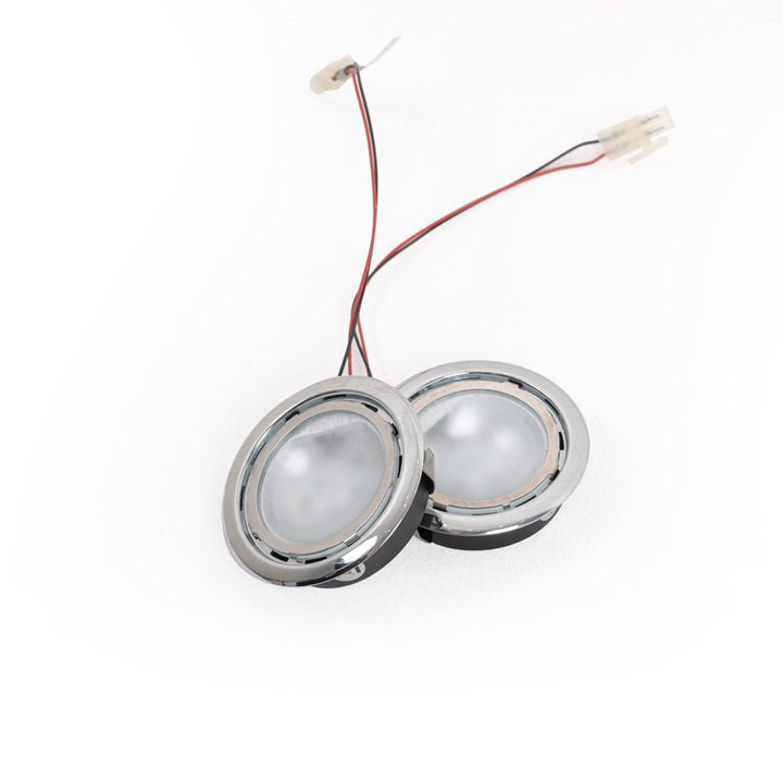 LED Light Fitting 1.2W 5500K - Polished Steel - Luxair Cooker Hoods Limited