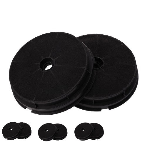 Round Charcoal Filters - NUMBER 5 - Luxair Cooker Hoods Limited