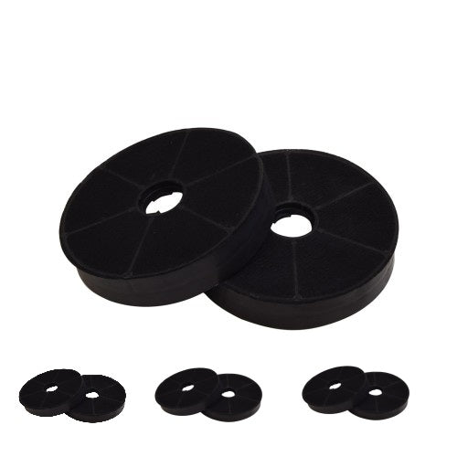 Round Charcoal Filters - NUMBER 6 - Luxair Cooker Hoods Limited