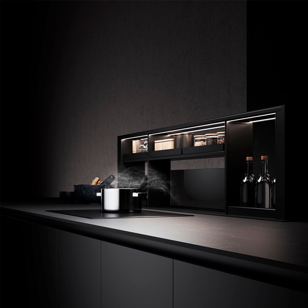 200cm Downdraft Cooker Hood - With Gourmet Station - Luxair Cooker Hoods Limited