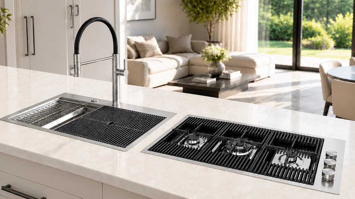 Foster appliances uk gas hobs and matching kitchen sinks