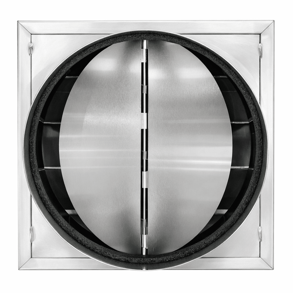 Stainless Steel Outside Wall Grilles Round - Luxair Cooker Hoods Limited