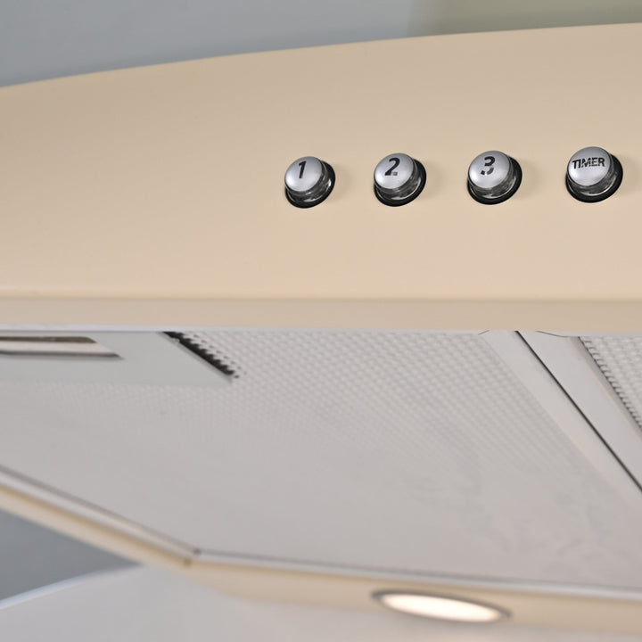 Curved Glass - Wall Hood - Luxair Cooker Hoods Limited
