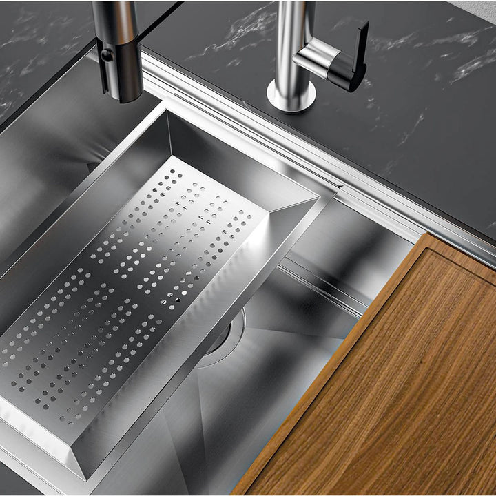 47cm Milanello workstation Sinks - Under Mounted