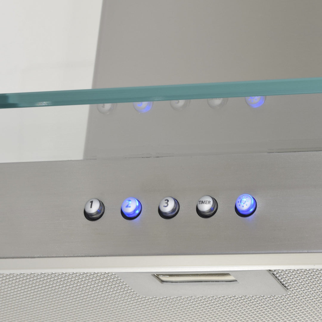 Flat Glass - Wall Hood - Luxair Cooker Hoods Limited