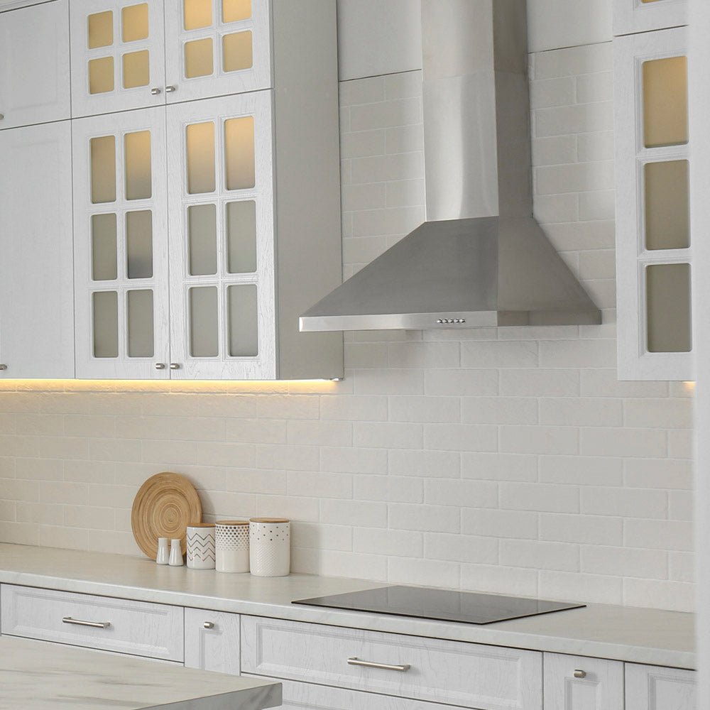 Pyramid - Traditional Chimney Wall Hood - Options