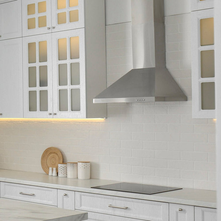 Pyramid - Traditional Chimney Wall Hood - Options