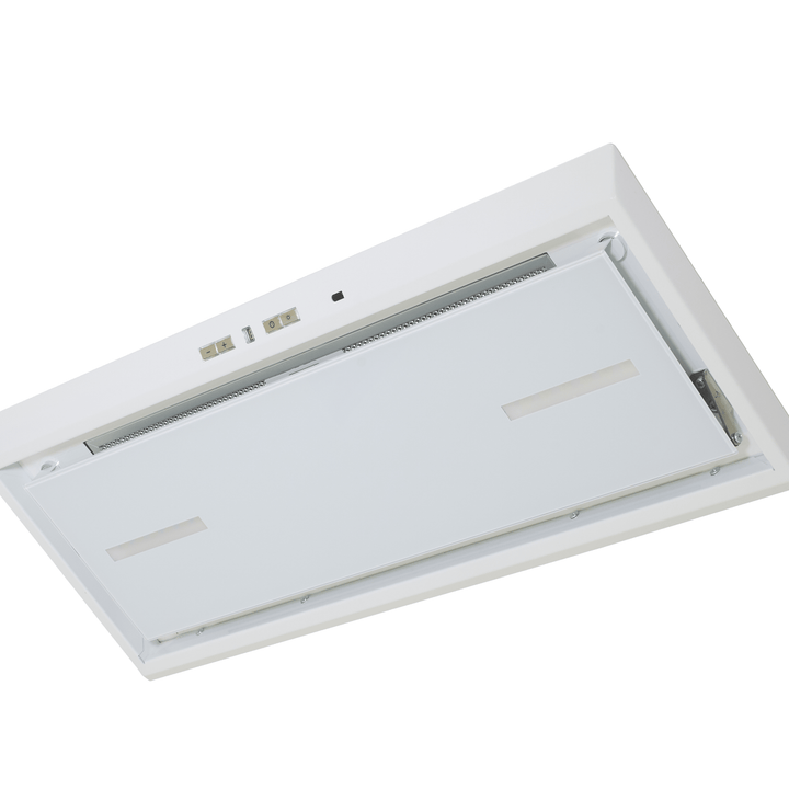 CAN PLUS - Powerful 72cm or 86cm Canopy Hood - White - Luxair Cooker Hoods Limited