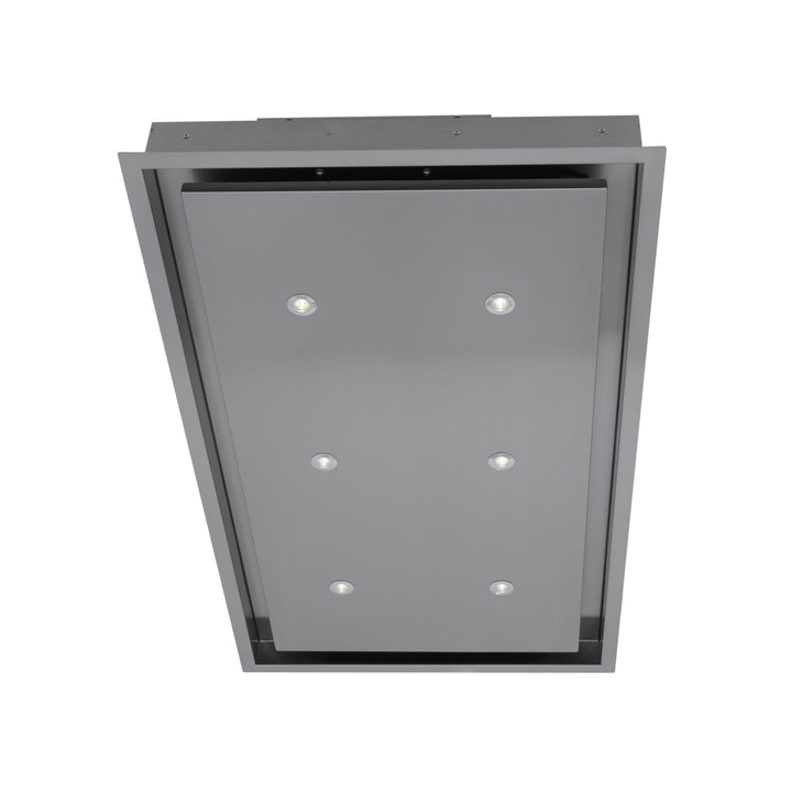 90cm x 50cm - Anzi - Stainless Steel Ceiling Cooker Hood - Graded