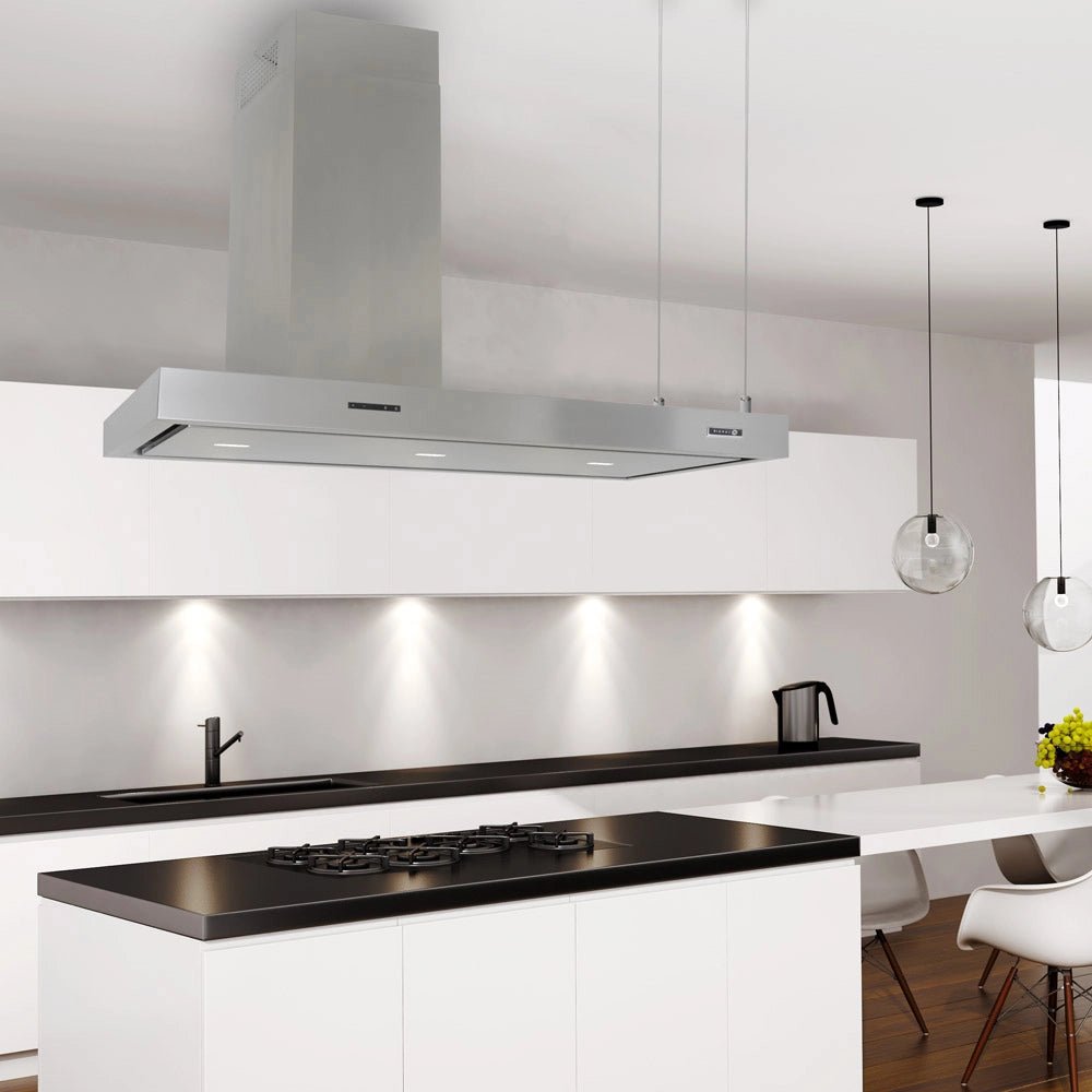 Arezzo - 120cm Island Cooker Hood - END OF LINE - Luxair Cooker Hoods Limited