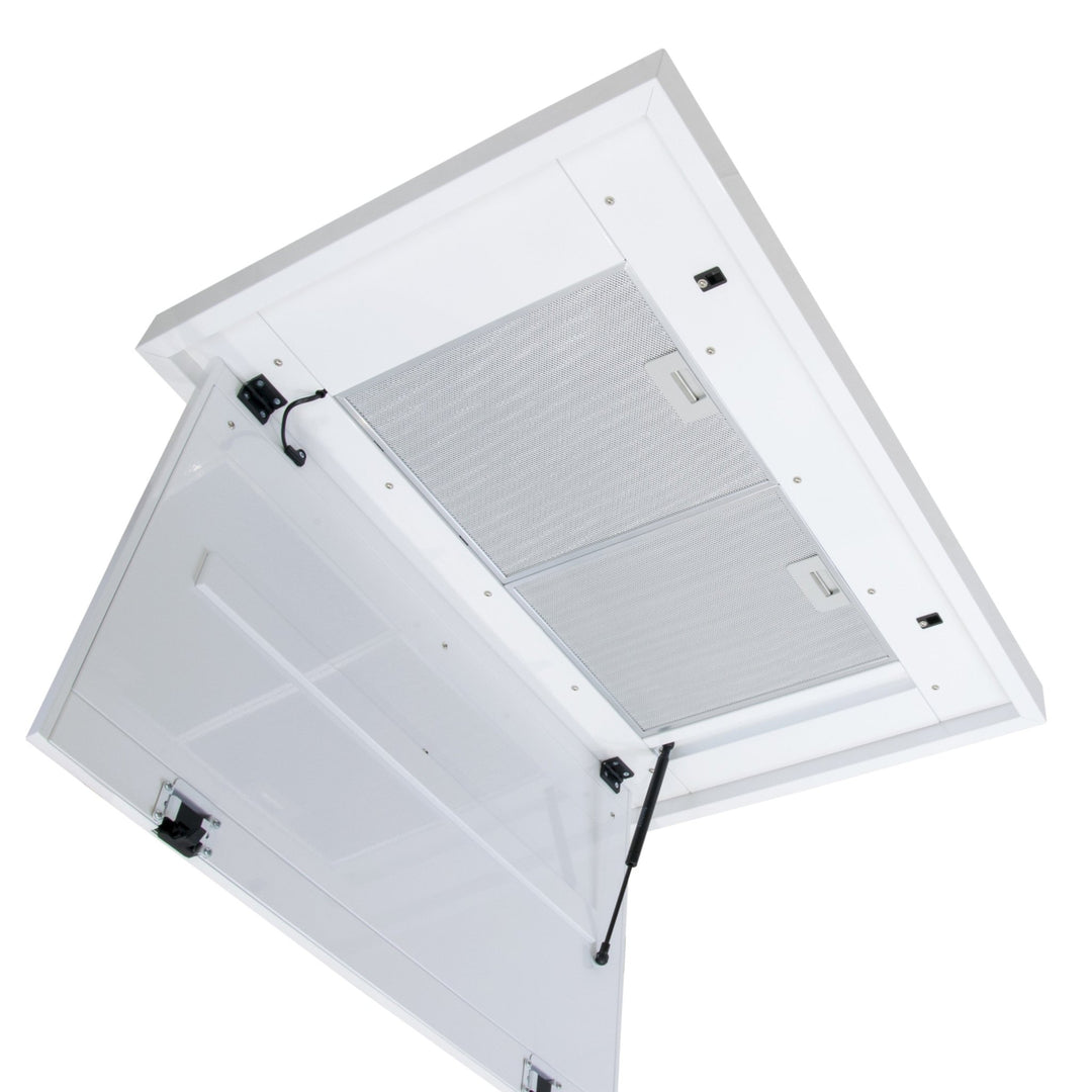 Nuvola - Recirculating Only Ceiling Hood - Luxair Cooker Hoods Limited