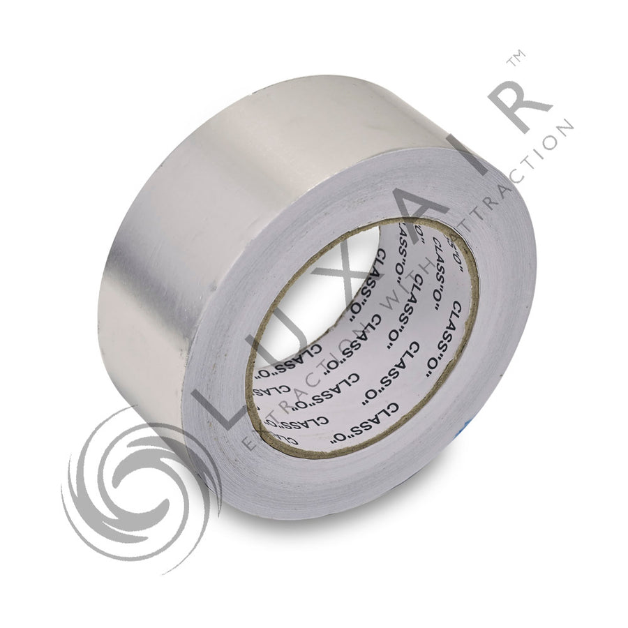 Aluminium Foil Ducting Tape 50mm x 45m - Luxair Cooker Hoods Limited