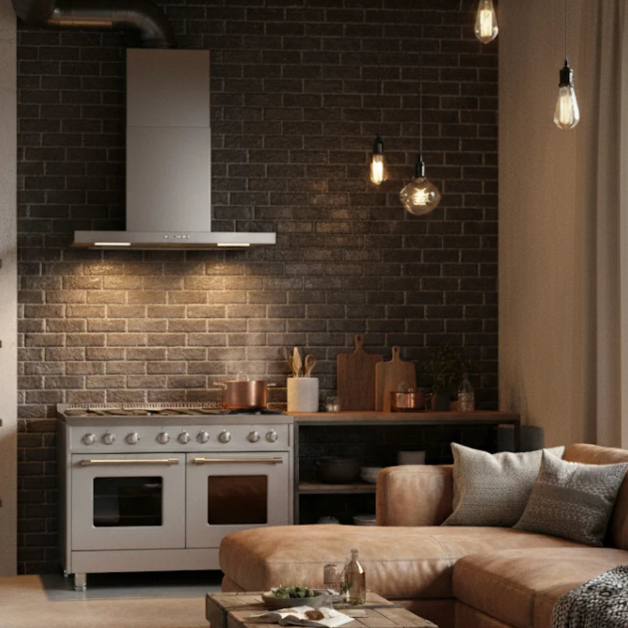DEAL OF THE WEEK - FLAT TSHAPE WALL COOKER HOOD IN STAINLESS STEEL - 30% OFF