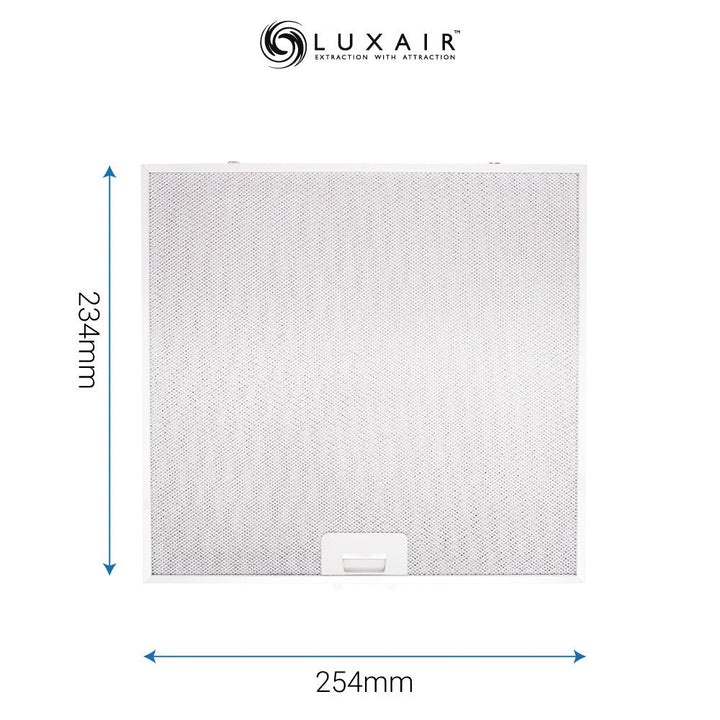 Metal Grease Filters - All Sizes - Luxair Cooker Hoods Limited