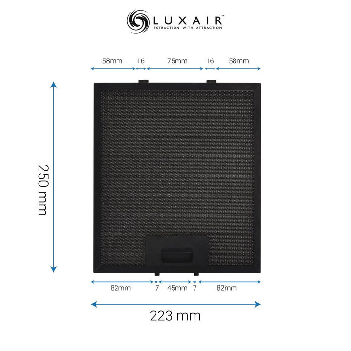 Metal Grease Filters - All Sizes - Luxair Cooker Hoods Limited