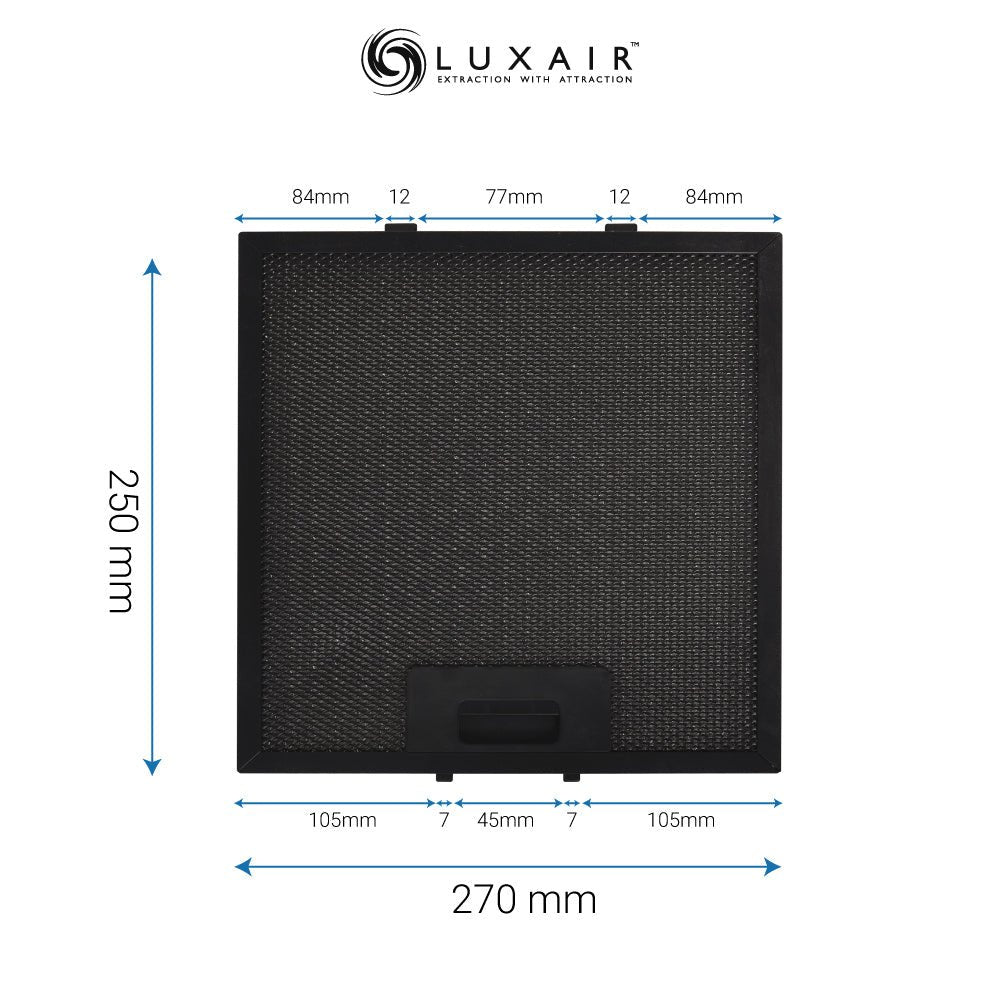 Metal Grease Filters - All Sizes - Luxair Cooker Hoods Limited