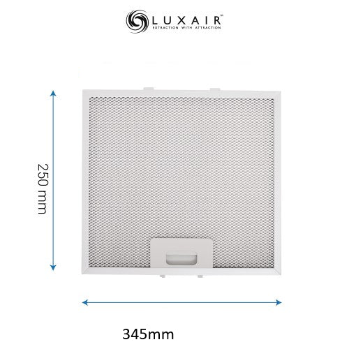 Metal Grease Filters - All Sizes - Luxair Cooker Hoods Limited
