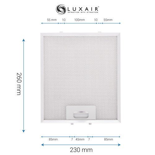 Metal Grease Filters - All Sizes - Luxair Cooker Hoods Limited