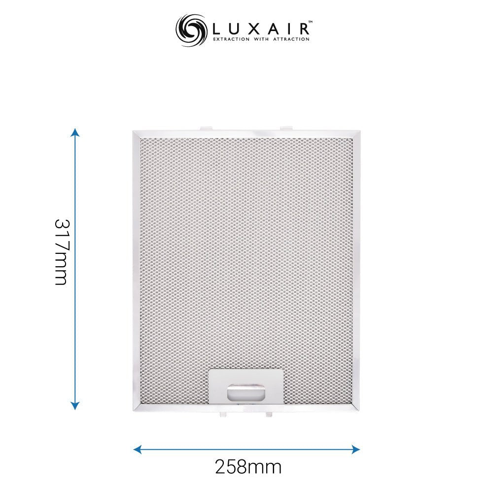 Metal Grease Filters - All Sizes - Luxair Cooker Hoods Limited