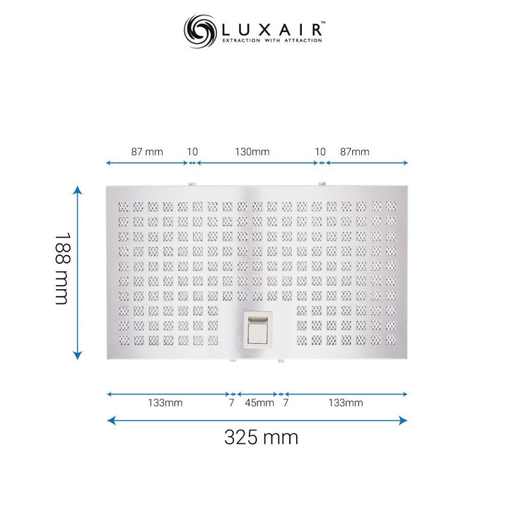 Metal Grease Filters - All Sizes - Luxair Cooker Hoods Limited