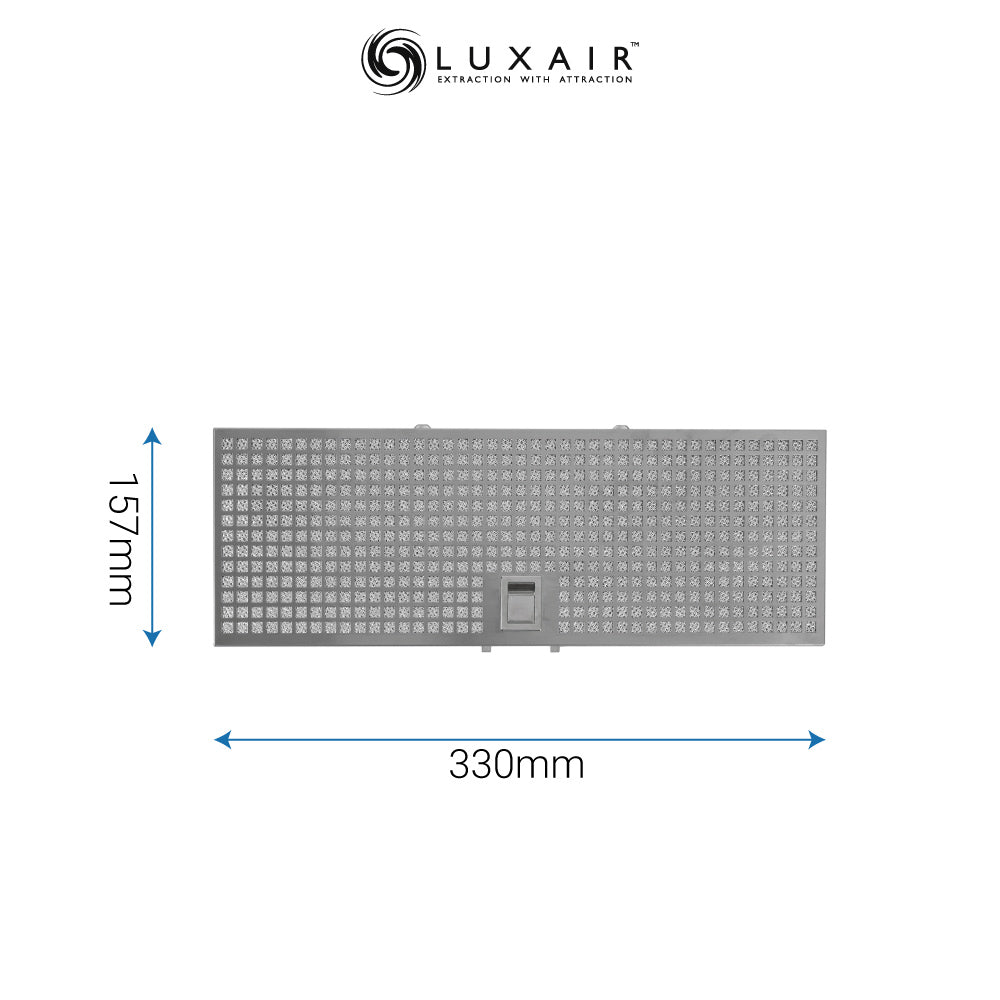 Metal Grease Filters - All Sizes - Luxair Cooker Hoods Limited