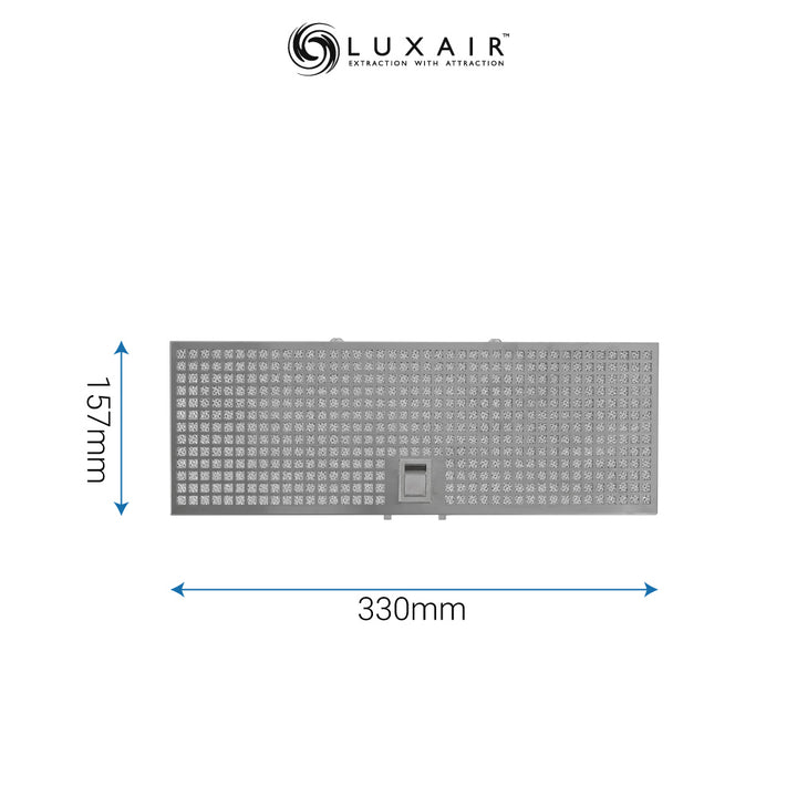 Metal Grease Filters - All Sizes - Luxair Cooker Hoods Limited