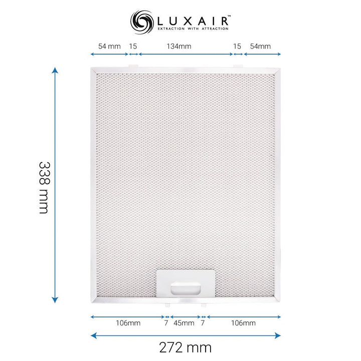 Metal Grease Filters - All Sizes - Luxair Cooker Hoods Limited