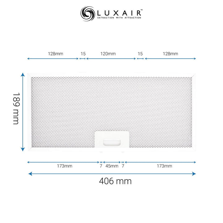 Metal Grease Filters - All Sizes - Luxair Cooker Hoods Limited