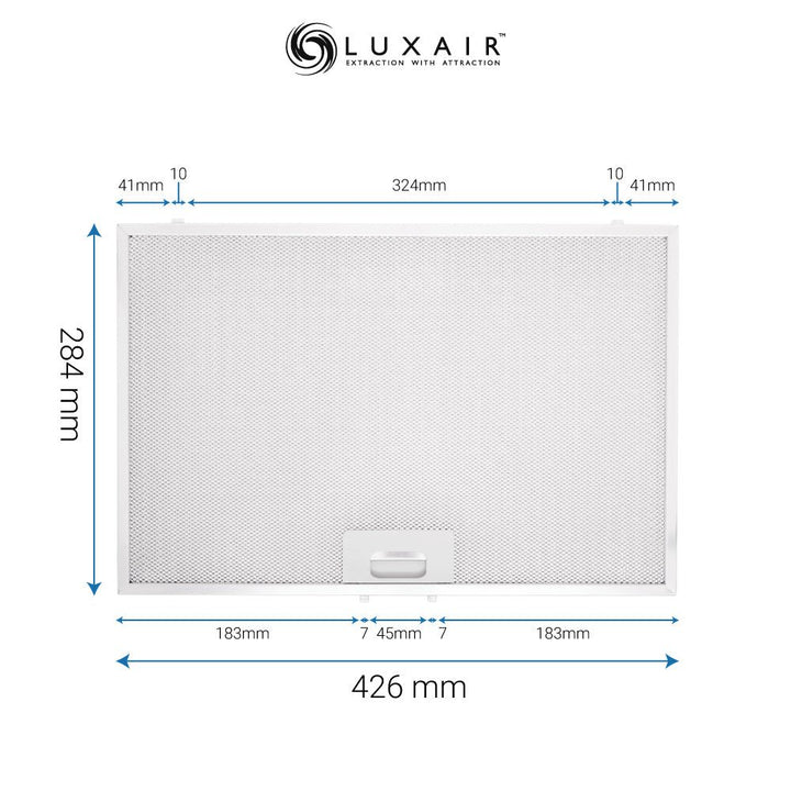 Metal Grease Filters - All Sizes - Luxair Cooker Hoods Limited