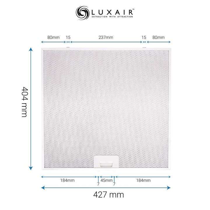 Metal Grease Filters - All Sizes - Luxair Cooker Hoods Limited
