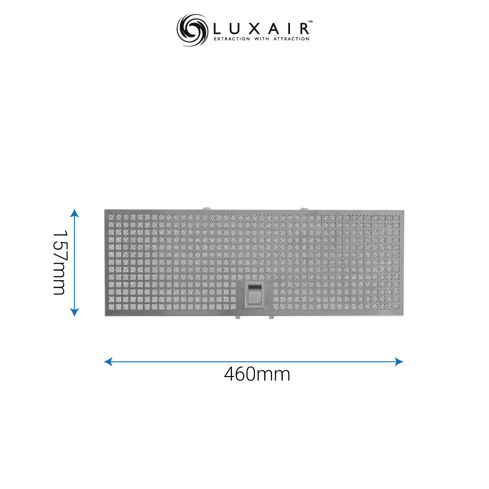 Metal Grease Filters - All Sizes - Luxair Cooker Hoods Limited