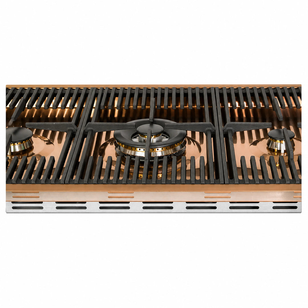 87cm - Milano Lusso 3 -Burner Gas Hobs Gold - Copper - Gun Metal - Stainless