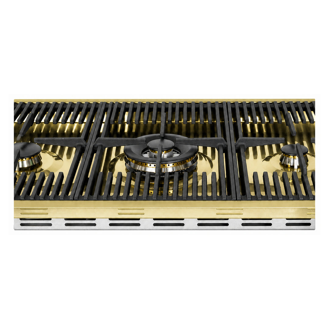 87cm - Milano Lusso 3 -Burner Gas Hobs Gold - Copper - Gun Metal - Stainless