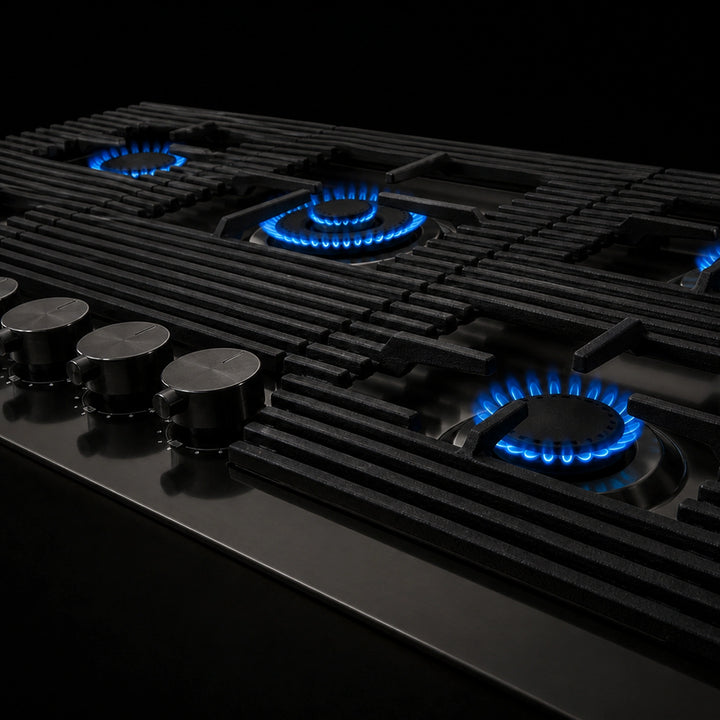 87cm - Milano Lusso 3 -Burner Gas Hobs Gold - Copper - Gun Metal - Stainless