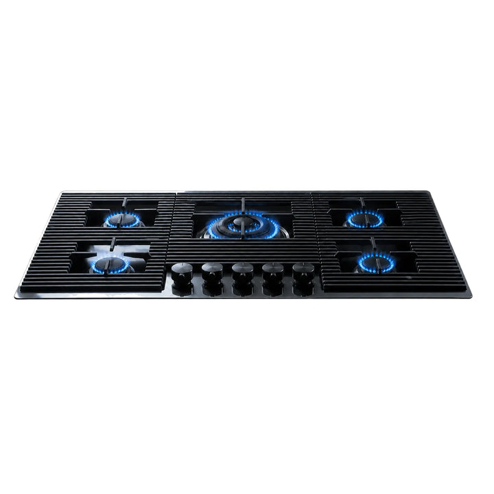 80cm - Milano Lusso 5-Burner Gas Hobs - Luxair Cooker Hoods Limited