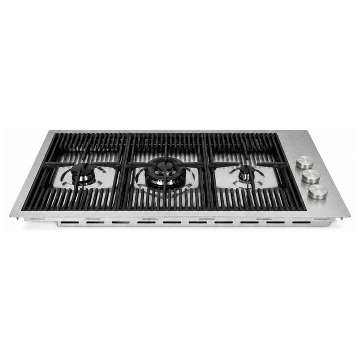 87cm - Milano Lusso 3 -Burner Gas Hobs Gold - Copper - Gun Metal - Stainless
