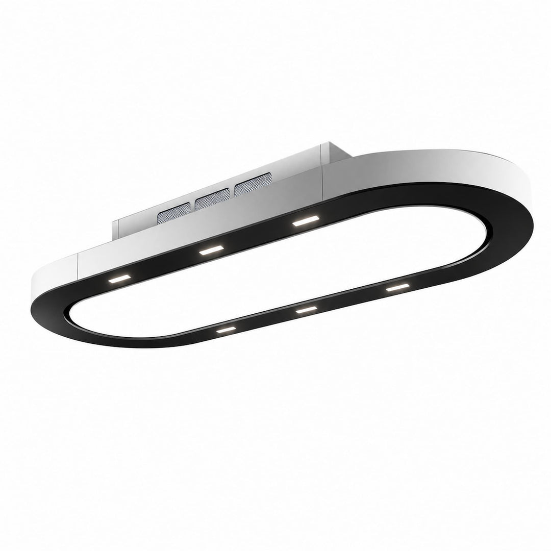 Pista - Recirculating Only Ceiling Hood - Luxair Cooker Hoods Limited