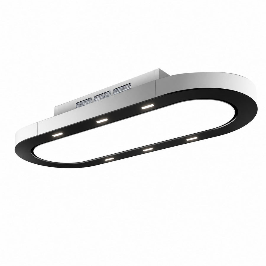 Pista - Recirculating Only Ceiling Hood - Luxair Cooker Hoods Limited