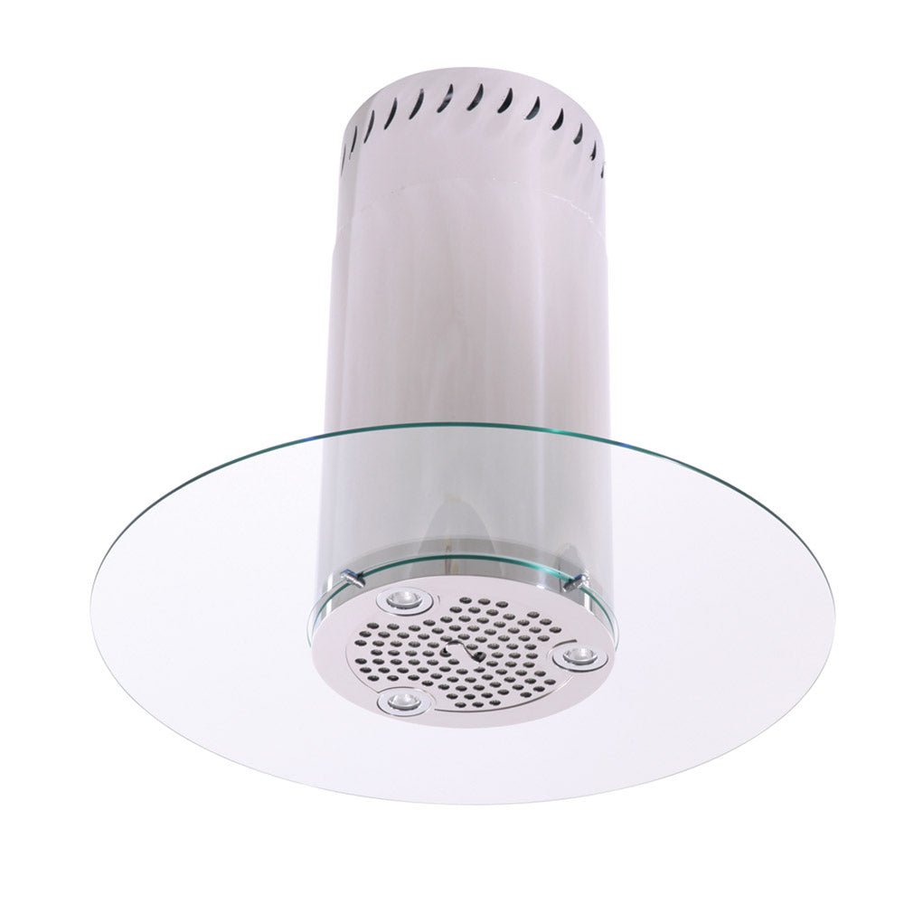 Round Glass - Island Cooker Hood - Luxair Cooker Hoods Limited