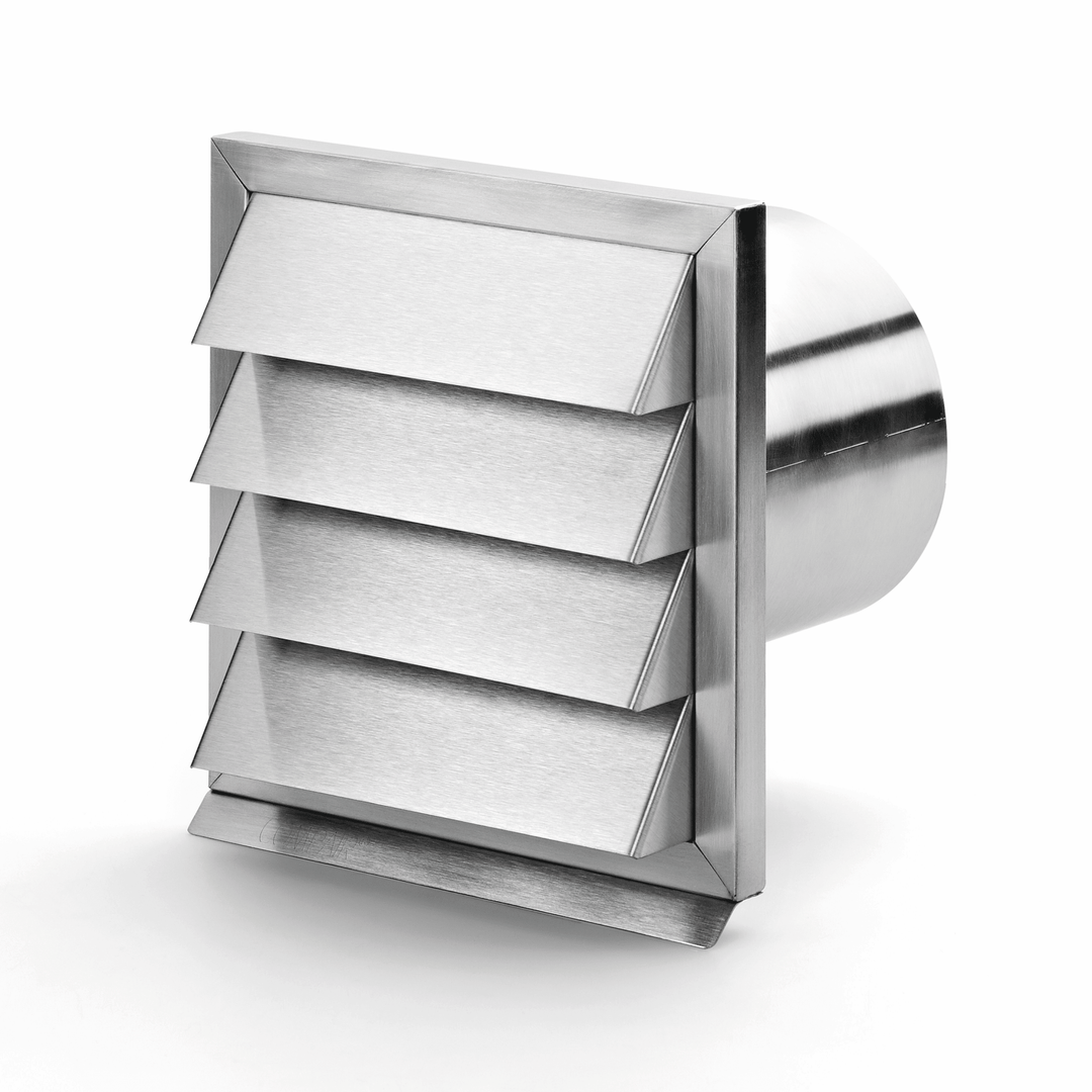 Stainless Steel Outside Wall Grilles Round - Luxair Cooker Hoods Limited