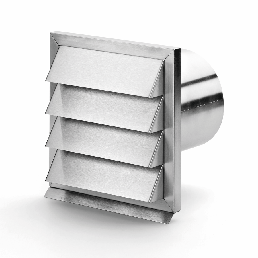 Stainless Steel Outside Wall Grilles Round - Luxair Cooker Hoods Limited