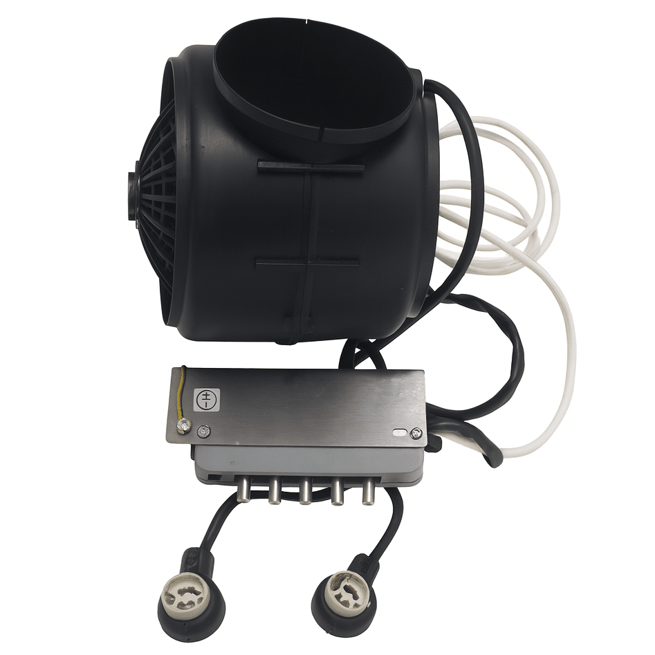 Wall Mounted Motor - Fits Hoods 60cm To 90cm Wide - Luxair Cooker Hoods Limited