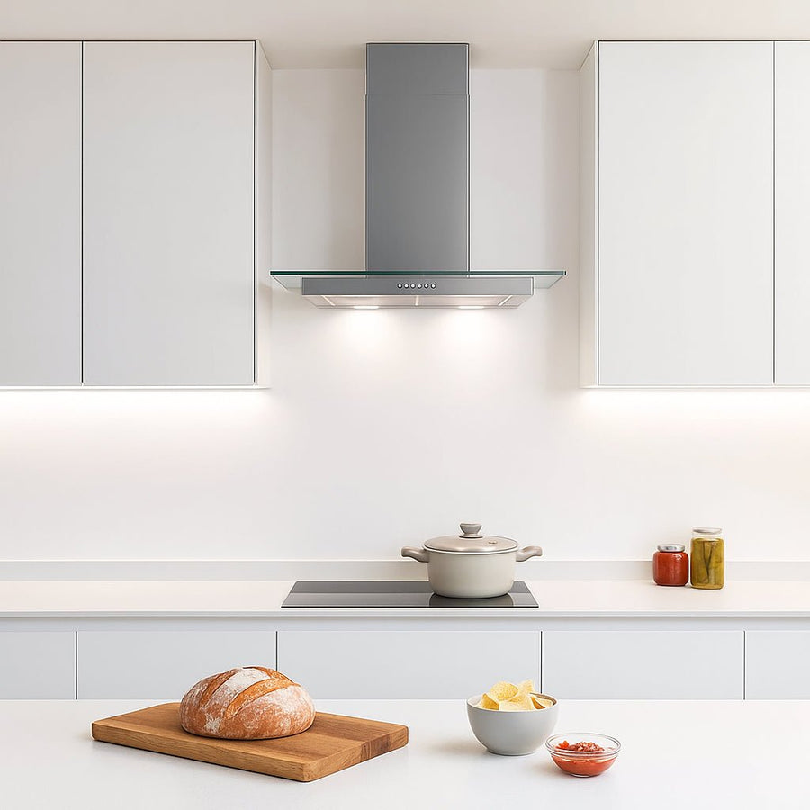 Flat Glass - Wall Hood - Luxair Cooker Hoods Limited