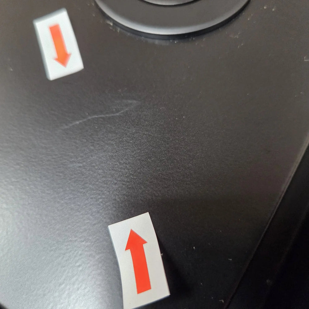 Scratches on door.1