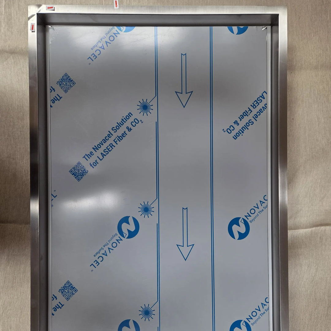 Soffitto Ceiling Hood In Stainless Steel With Corner Damage