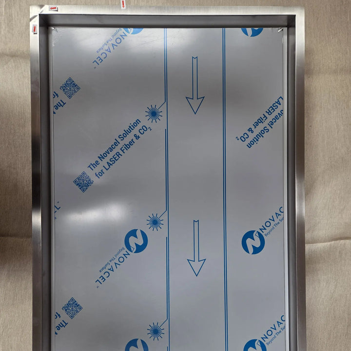 Soffitto Ceiling Hood In Stainless Steel With Corner Damage