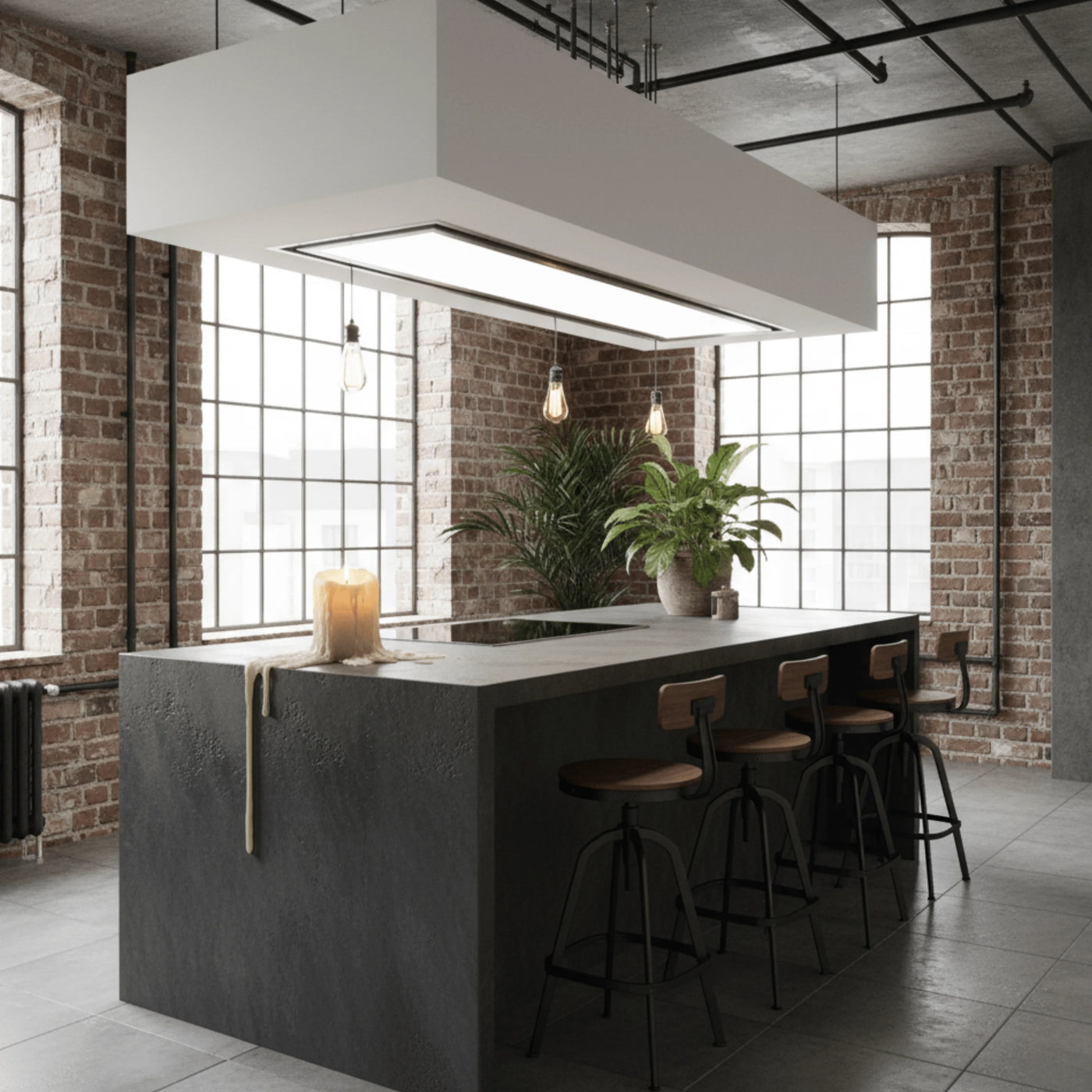 Tolvi 120cm x 50cm full led door stainless steel surround frame 
